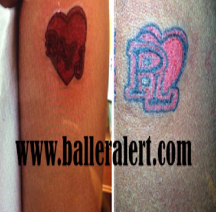 Princess Love and Ray J tattoo